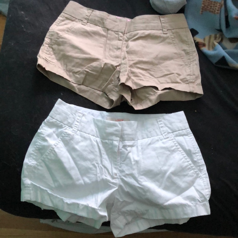 Jcrew chino shorts size 00
